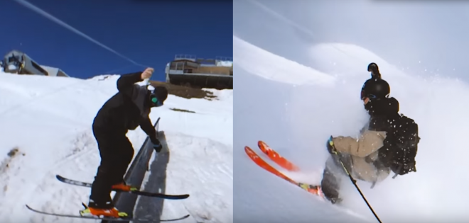 Snowboardozás Mátrix módra