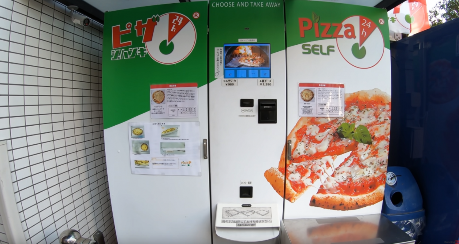 Pizza automata? Igen létezik!