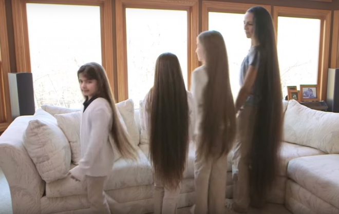 180cm hosszú hajzuhatag